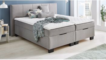 Boxspringbett BX1620 Fontana 10263206 Grau