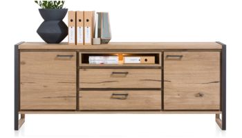 Henders & Hazel Sideboard Metalo 36331-RWB Eiche