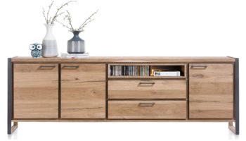 Henders & Hazel Sideboard Metalo 36332-RWB Eiche